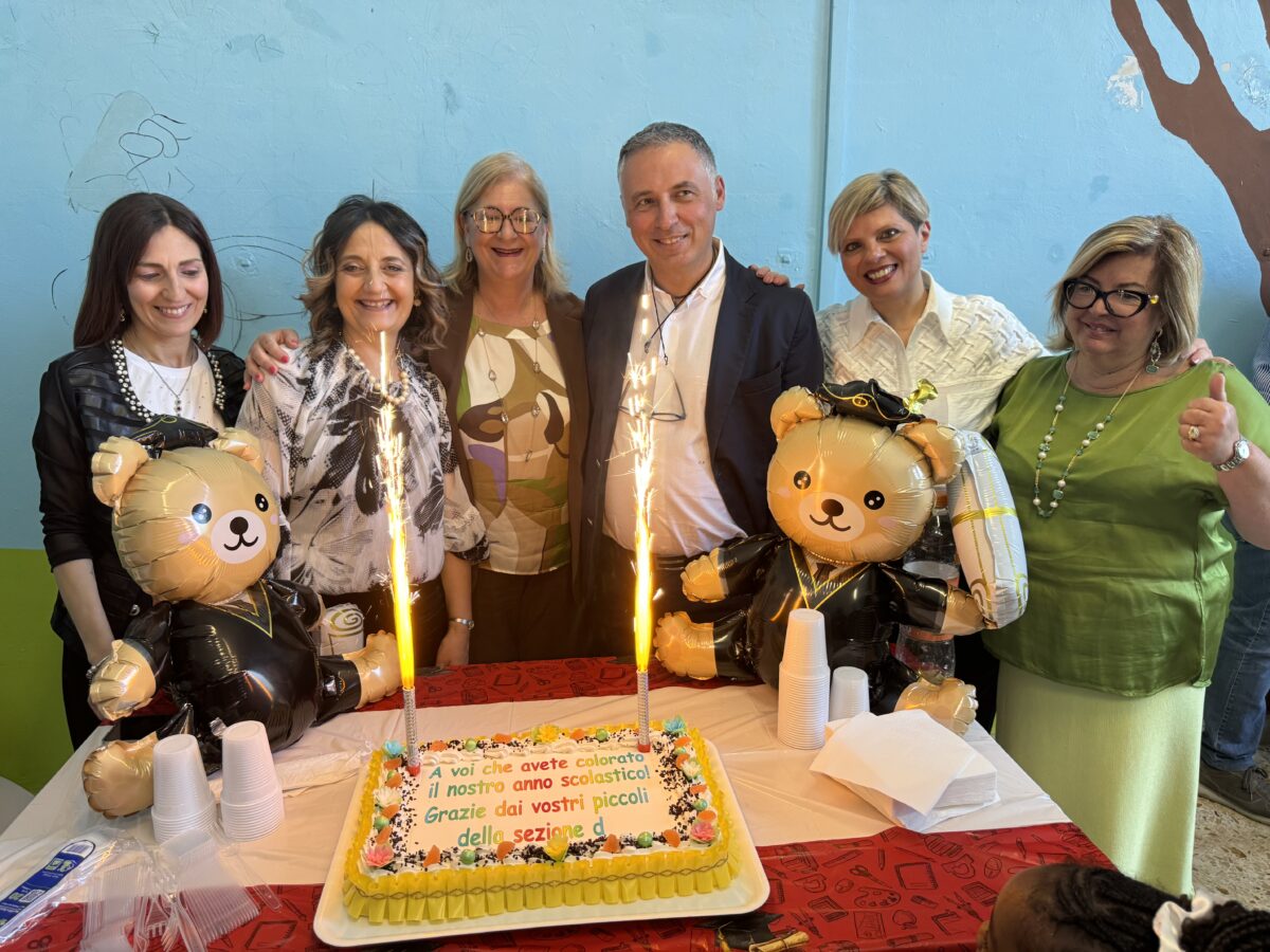 Emozioni e lacrime alla scuola dell’infanzia Lauricella: la magia dell’ultimo giorno
