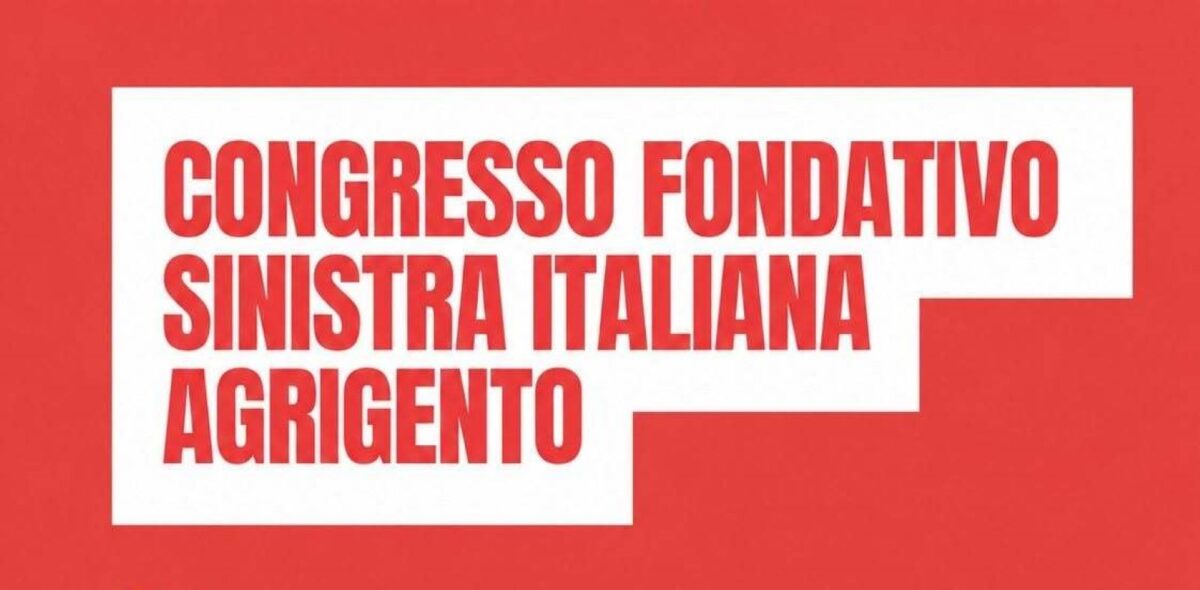 Sinistra Italiana si presenta ad Agrigento: domani il congresso fondativo Sinistra Italiana si presenta ad Agrigento: domani il congresso fondativo