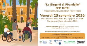 La Girgenti di Pirandello diventa accessibile a tutti: oggi il percorso dedicato all’inclusione